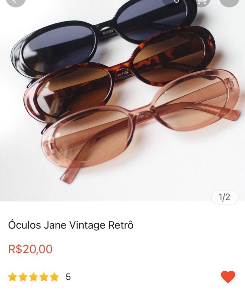 Moda Óculos Vintage Retrô 