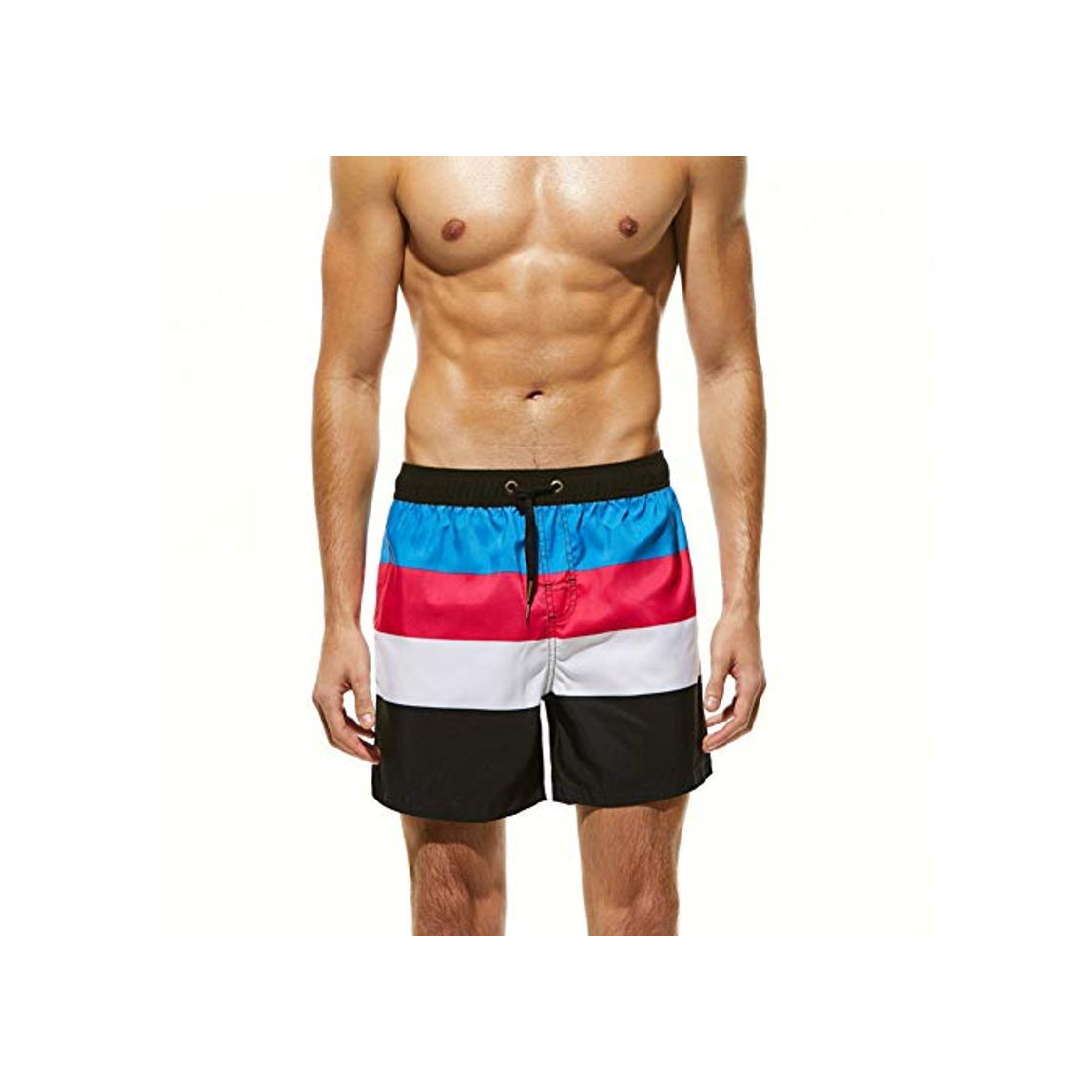 Fashion WWDDVH Shorts de Playa para Hombre Shorts de Secado rápido Short Masculino Masculino Praia