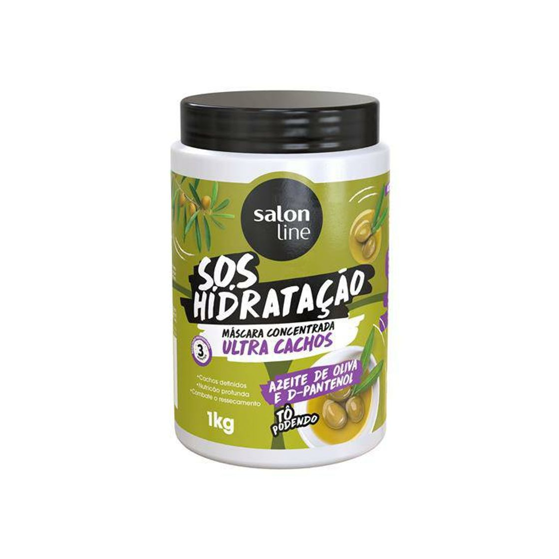 Producto máscara concentrada SOS hidratação salon line