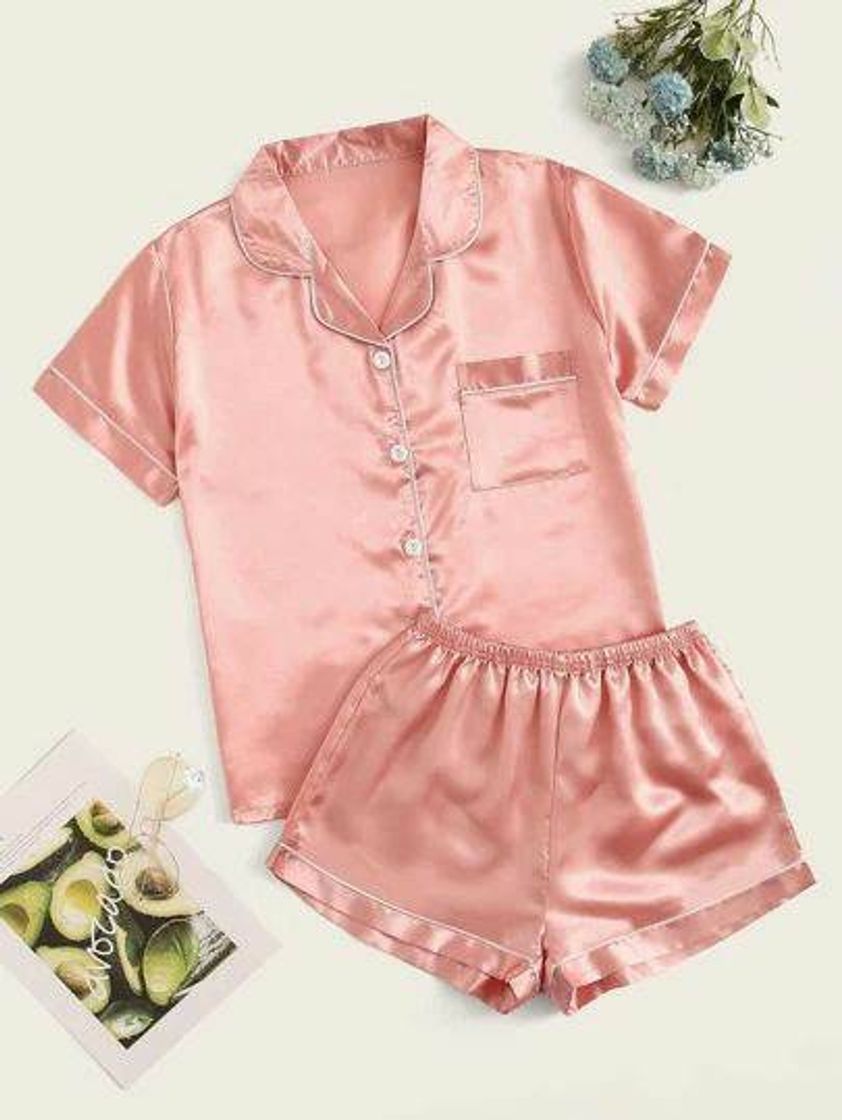 Fashion Pijama rosa rose 