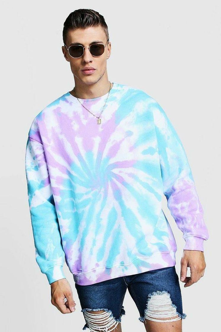 Fashion Moletom tie dye 