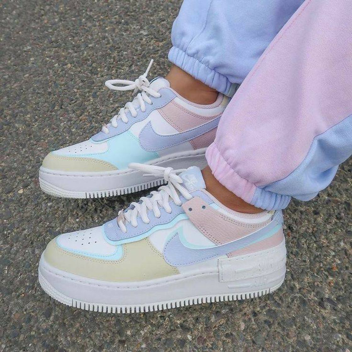 Fashion Nike Air force1 shadow pastel