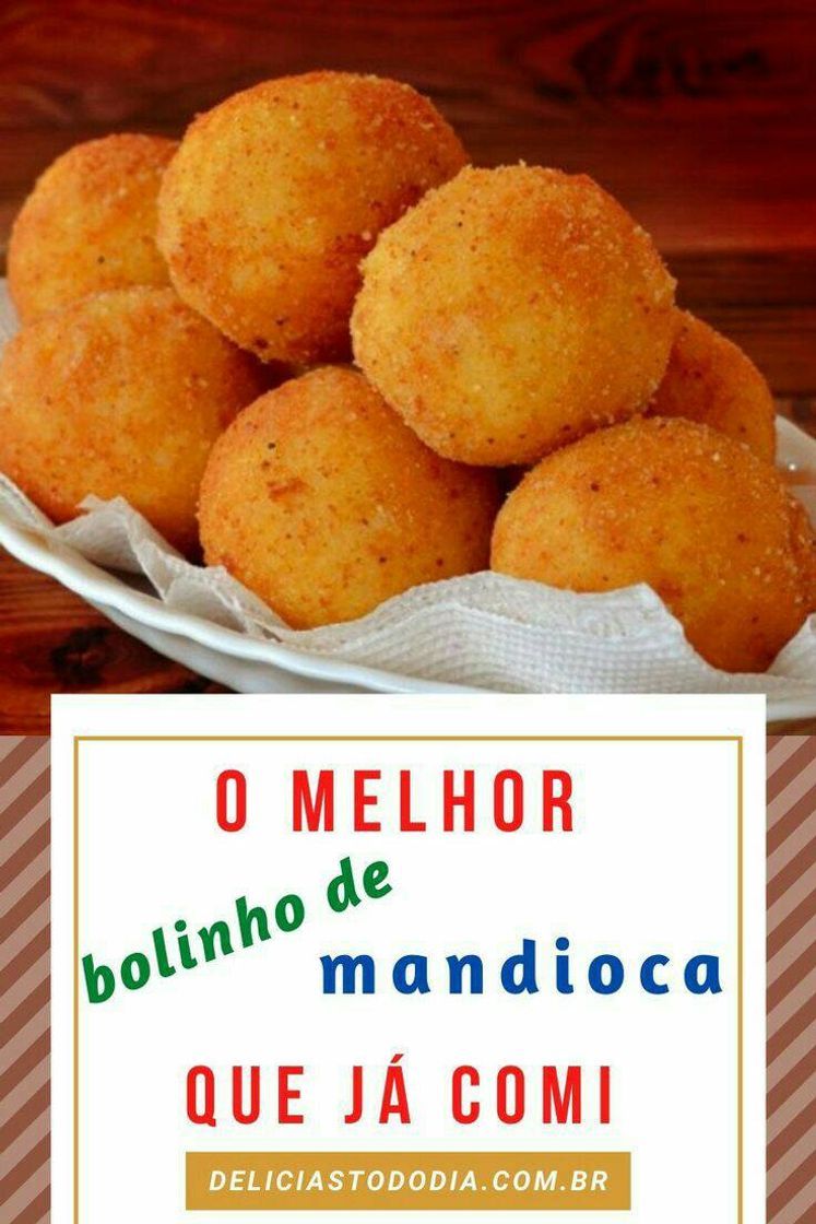 Moda Bolinho de mandioca 