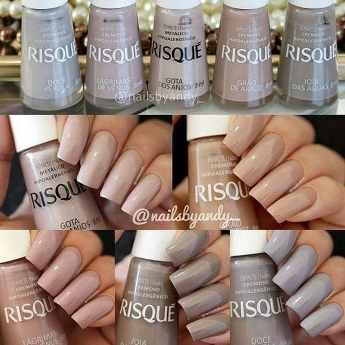 Producto Opções de esmaltes nude 