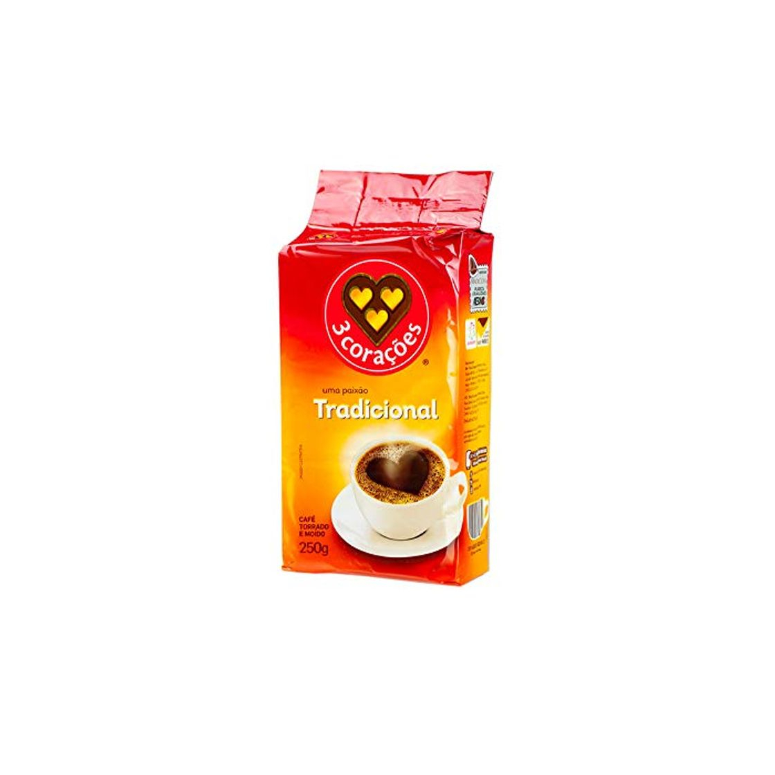 Productos Café 3 CORAÇÕES Tradicional 250g