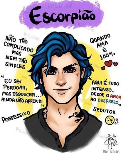 Escorpião homem ♏