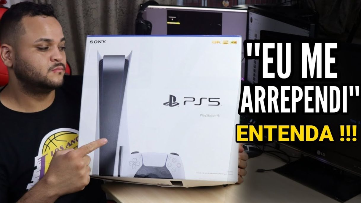 Fashion CHEGOU meu PLAYSTATION 5: MAL EMBALADO 🤬 - YouTube