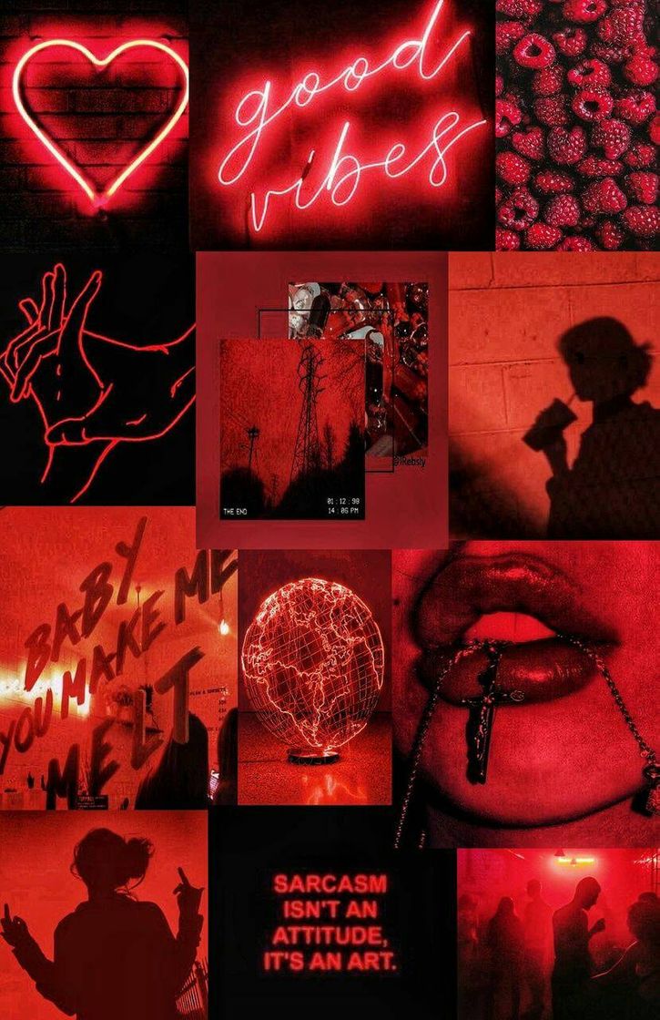 Fashion Wallpapers aesthetic vermelho