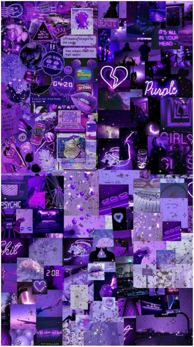 Moda Wallpapers aesthetic roxo 💜