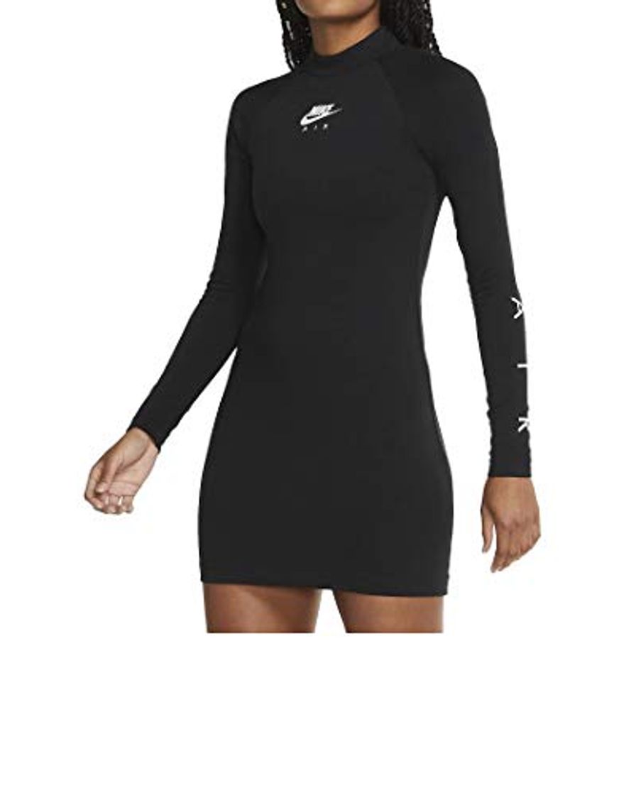 Moda Nike Vestido de mujer Air Negro S