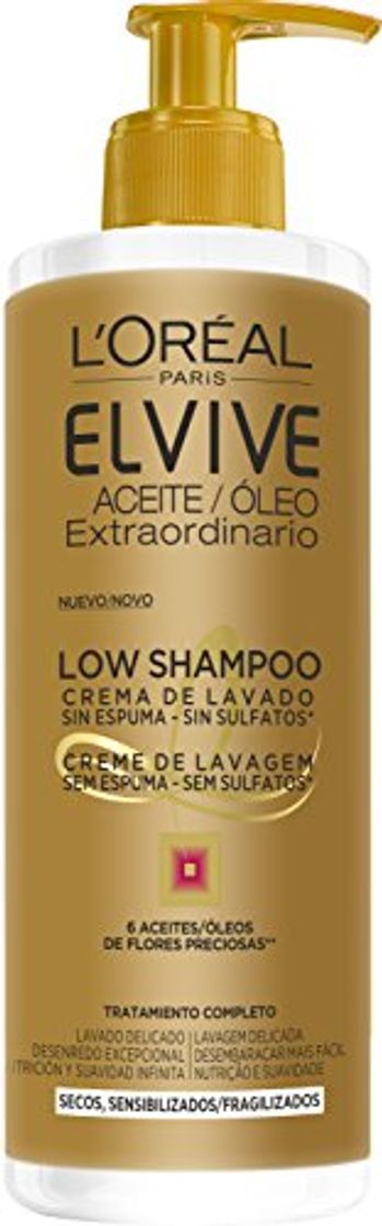 Producto L'Oreal Paris Elvive Champú Low Shampoo Cabello Seco