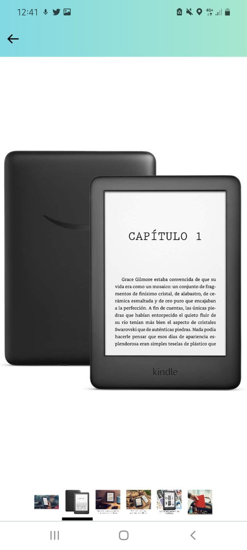 Moda Kindle con luz frontal integrada