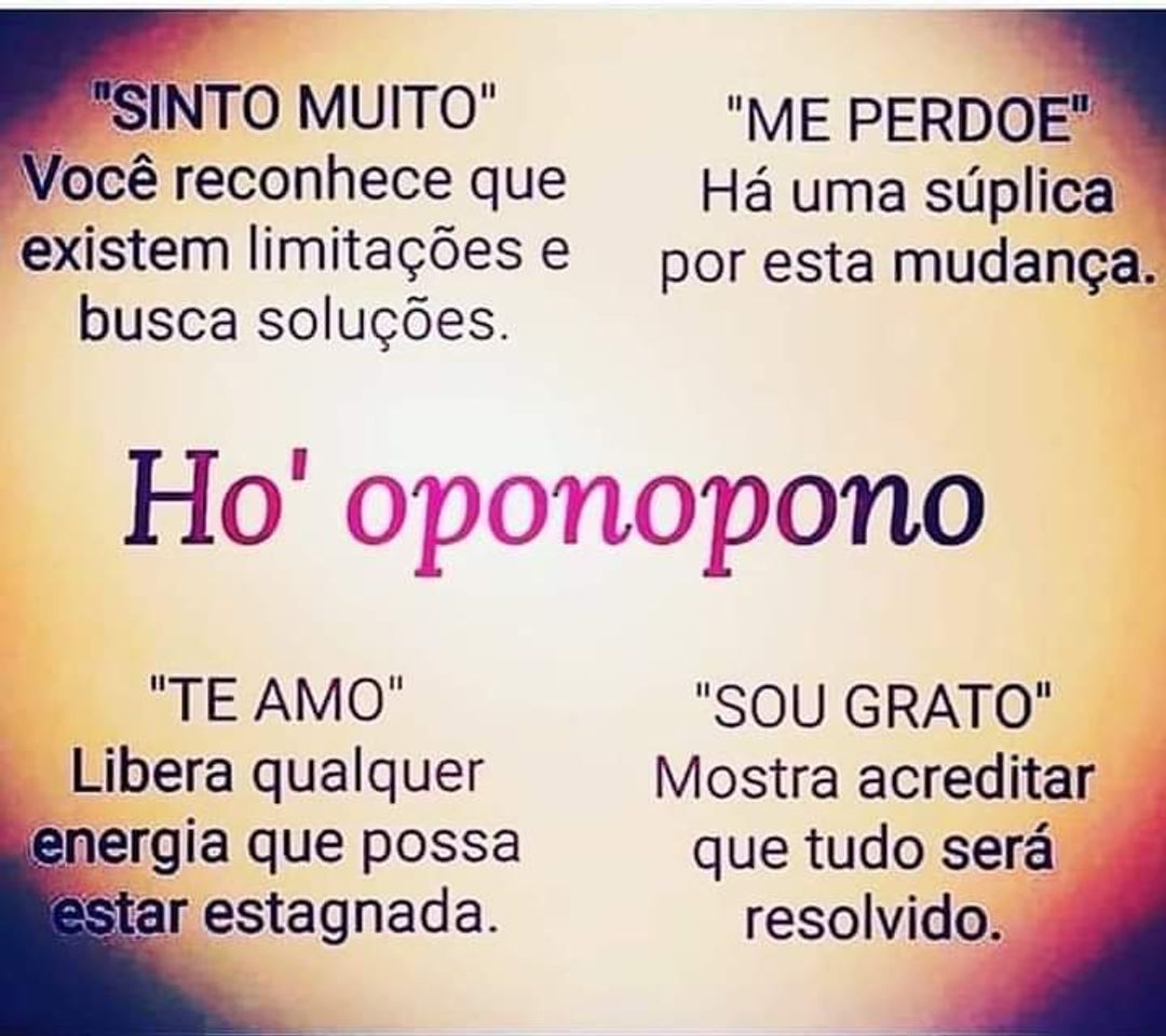 Social Ho' oponopono pára iniciantes diga a deus sentimentos ruim..