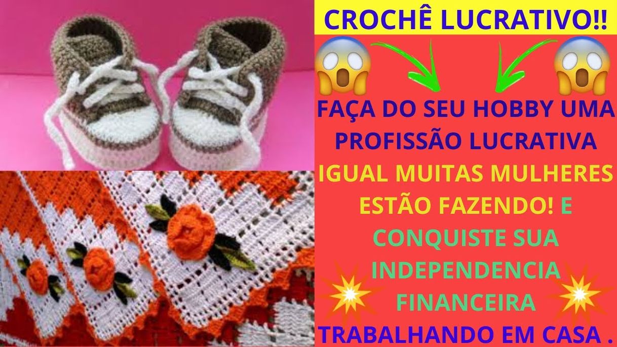 Social Crochê lucrativo passo a passo...
