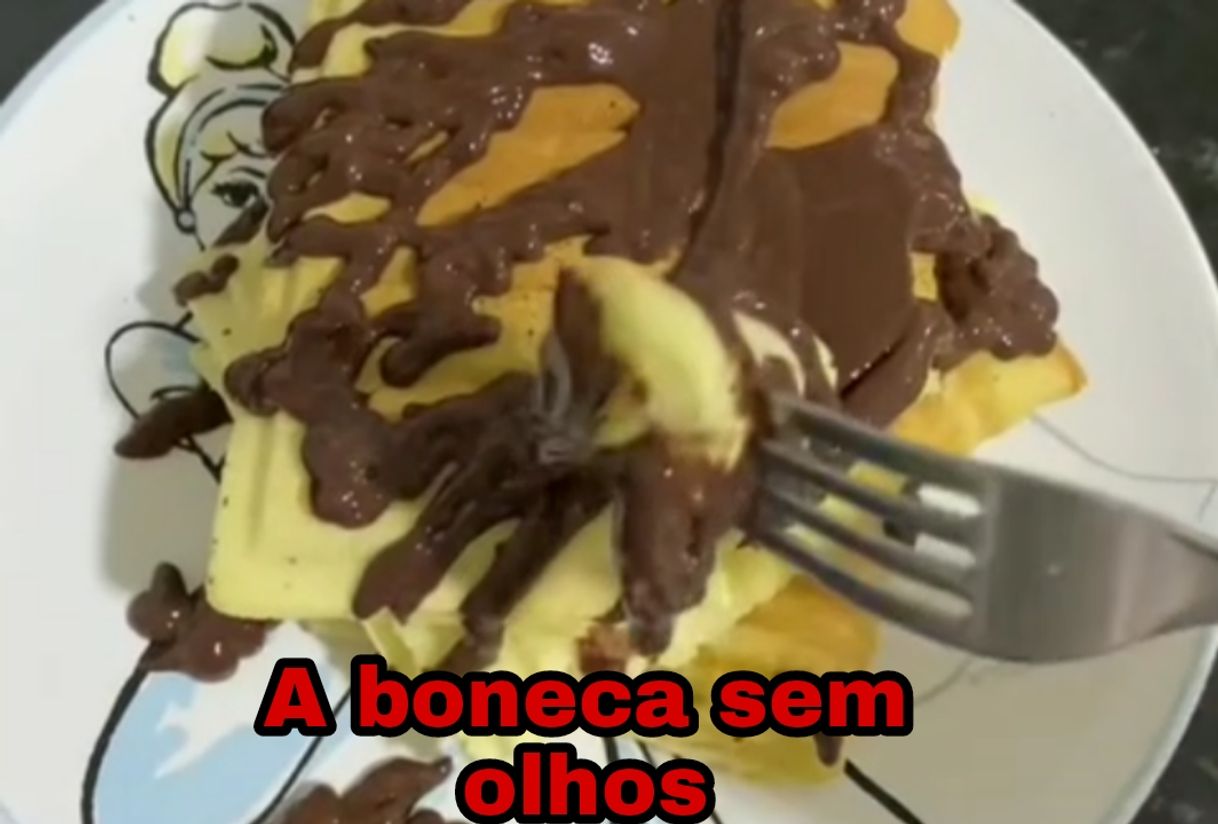 Moda WAFFLE Com Chocolate a boneca sem olhos - YouTube