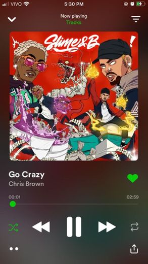 Go crazy- Chris Brown