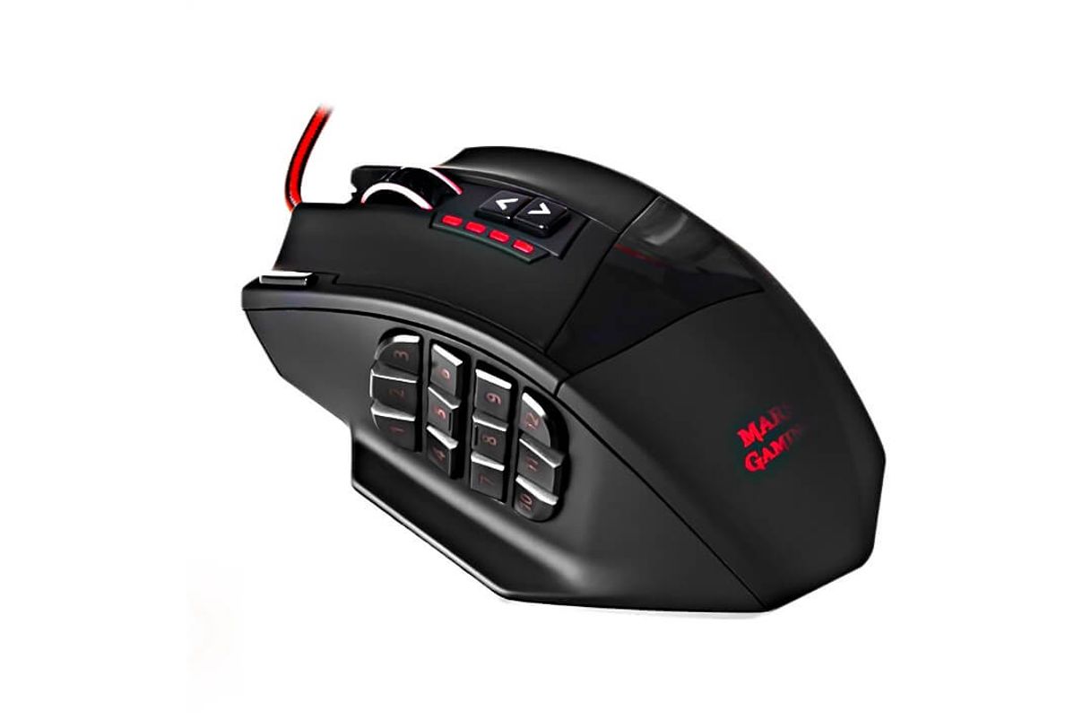 Social QueenDer Ratón Gaming [Nueva Versión] Ratones Gaming Profesional con Cable USB Gaming