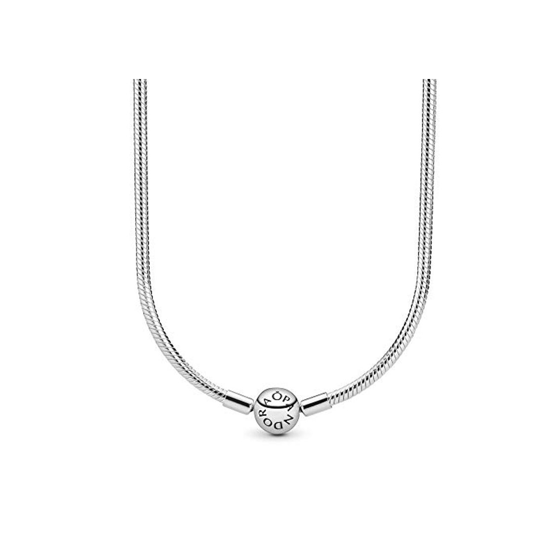 Moda PANDORA Collar Corto Mujer Plata