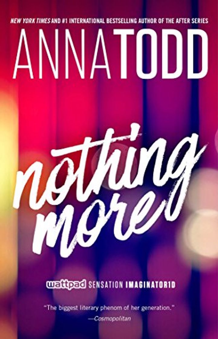 Libro Nothing More: 1