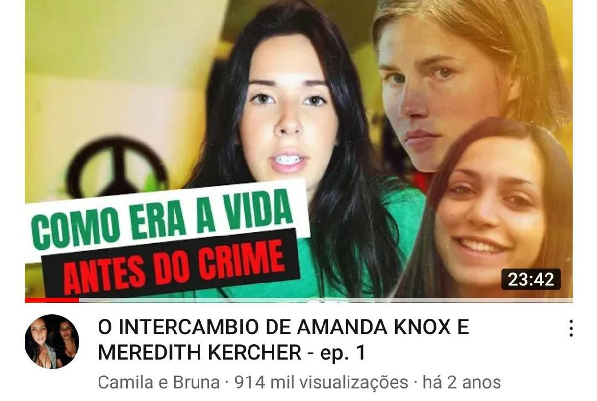 Videogames Caso Amanda Knox - Canal Camila e Bruna