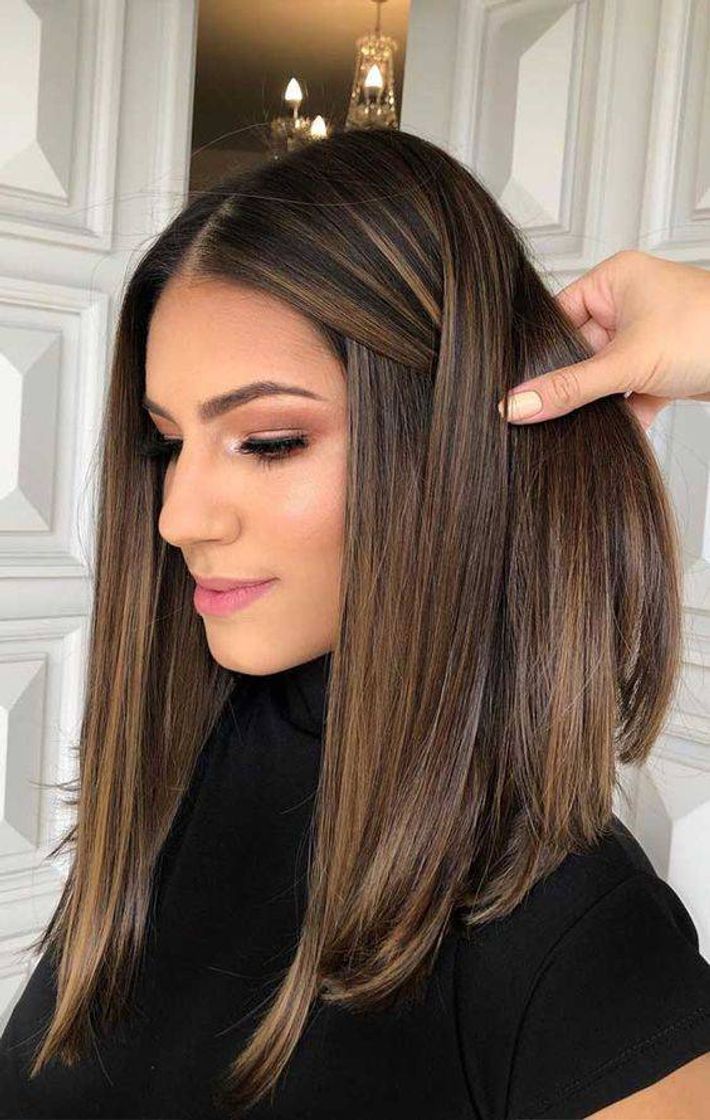 Fashion Corte para cabelo liso