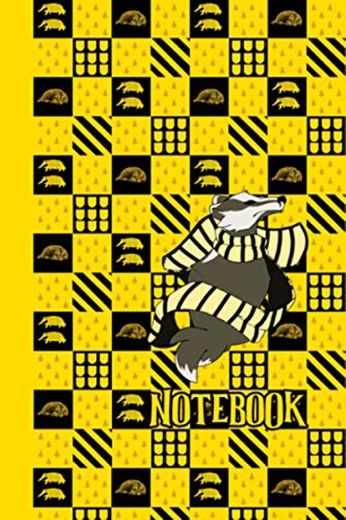Notebook: Hufflepuff Notebook for Writing - Journal Gift - Harry Potter Hufflepuff