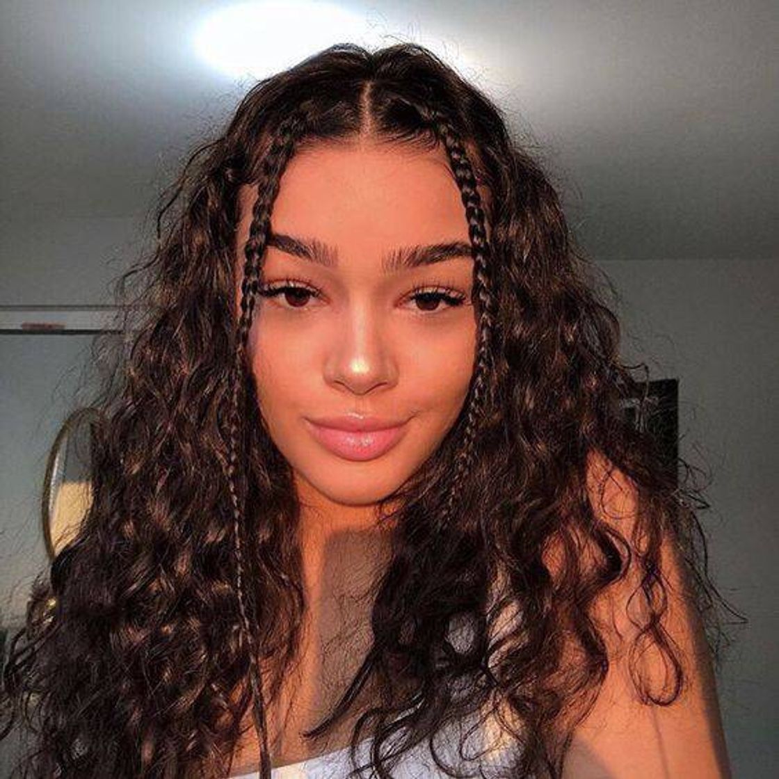 Social Curly Hairstyle