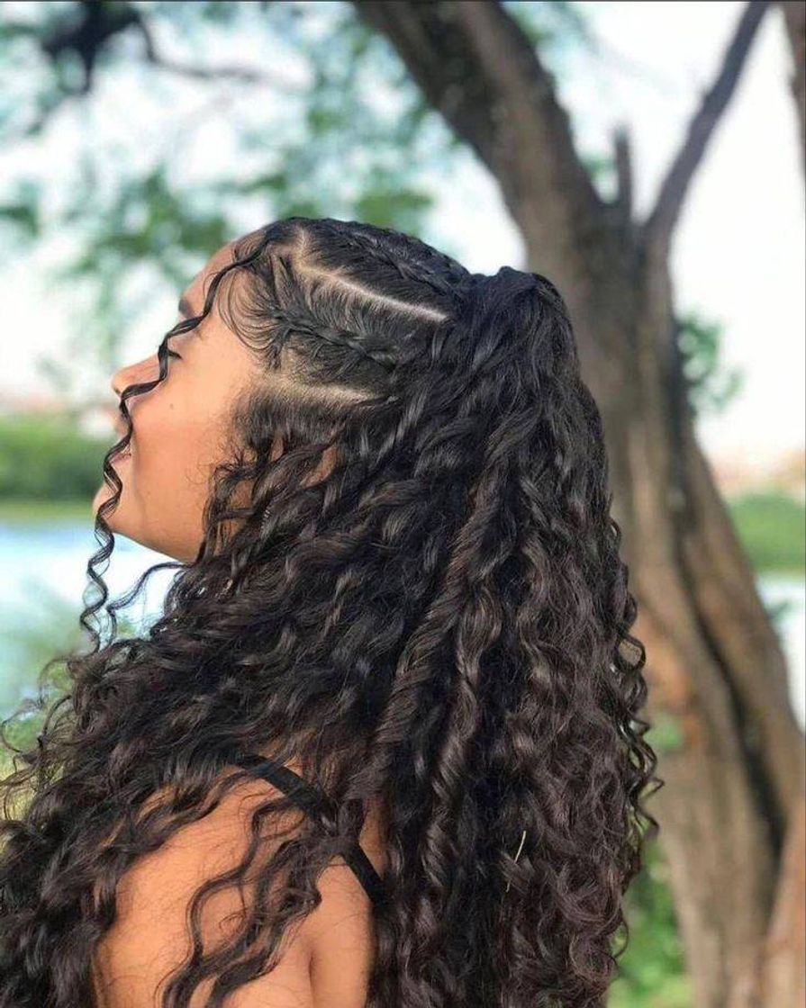 Social Penteado para cabelo cacheado 