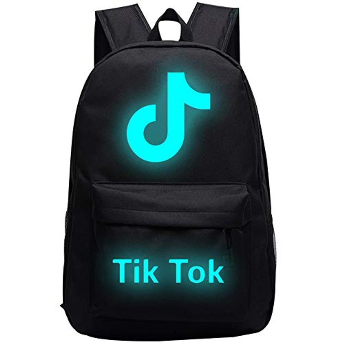 Fashion TIK Tok Mochila – BAIBEI 16 pulgadas bolsa de Mochila Casual TIK Tok Mochila para portátil Mochila para jóvenes – Luminoso