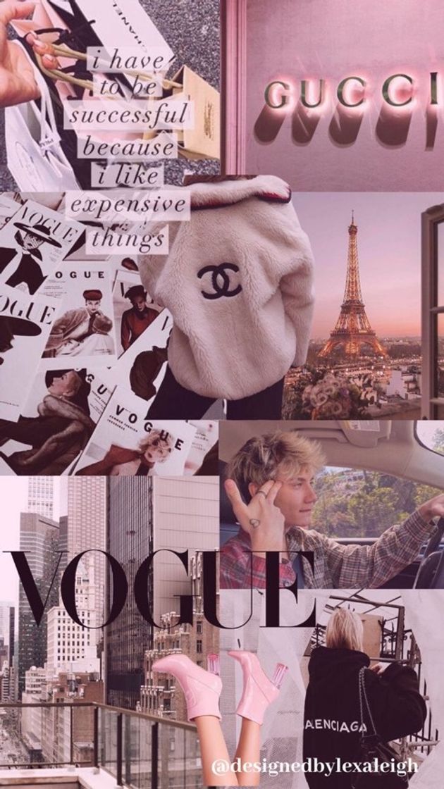 Moda Wallpaper aesthetic da vogue