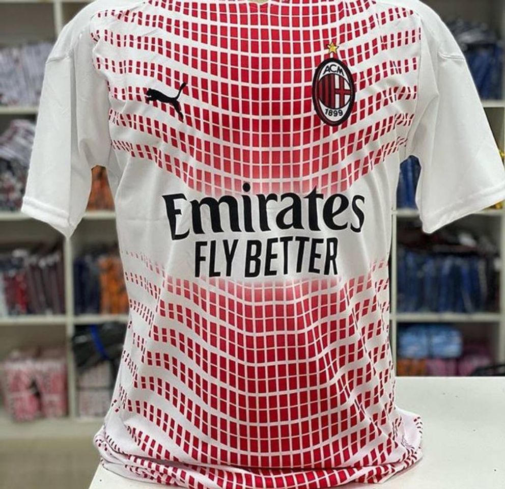 Fashion Camisa do Clube Milan!