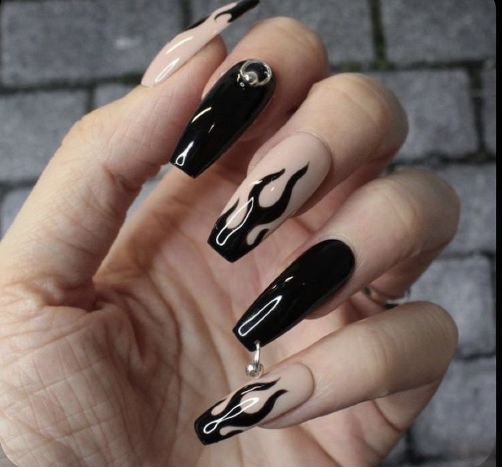 Fashion Flame nails 