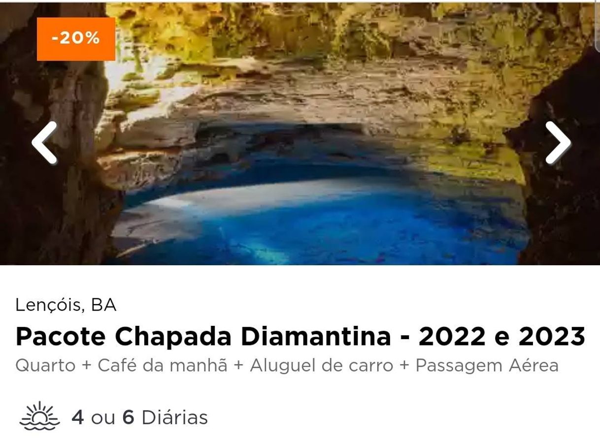 Place Pacote Chapada Diamantina 2022 e 2023