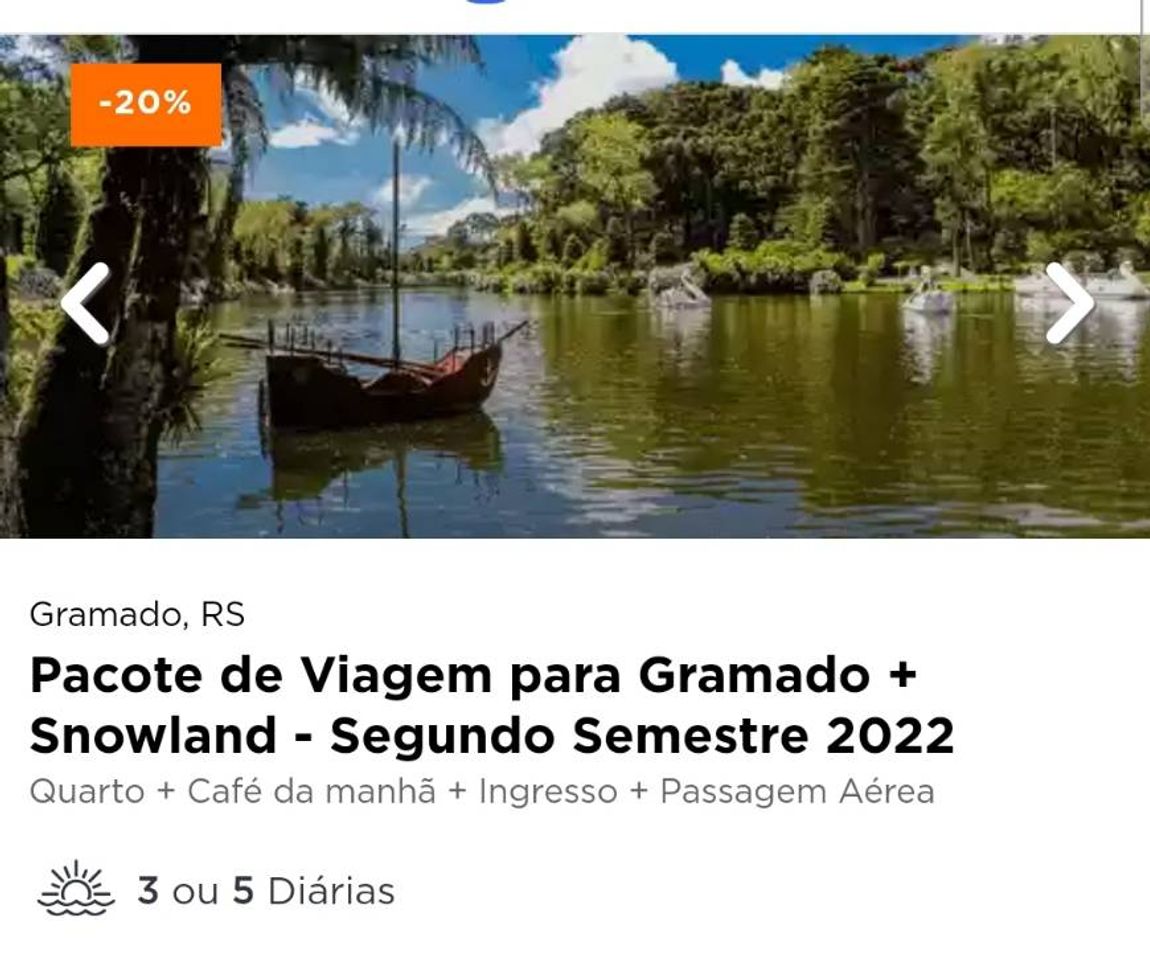 Places Gramado, RS
Pacote de Viagem para Gramado + Snowland 