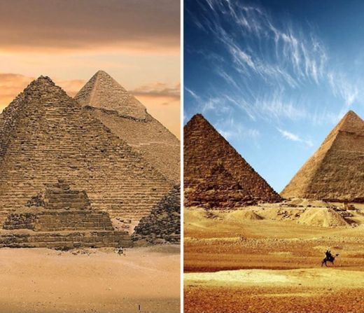 Pirâmides de Gizé - Egito 