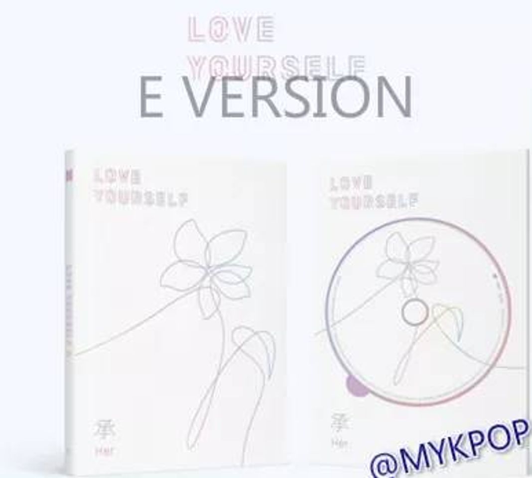 Fashion Álbum Love yourself do BTS oficial