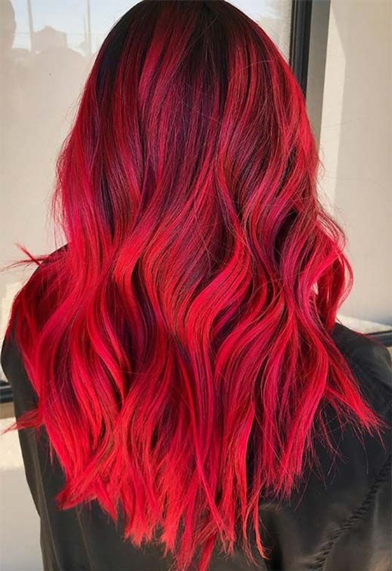 Moda hair red