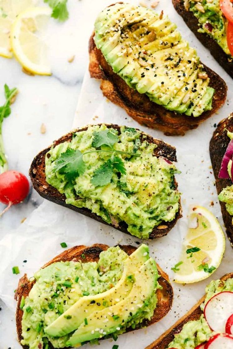 Moda Tostadas de aguacate🥑😋🍴