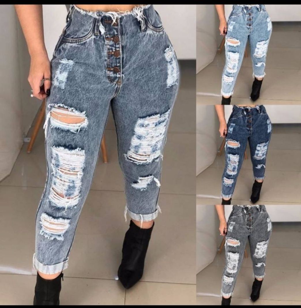 Moda Jeans rasgado 