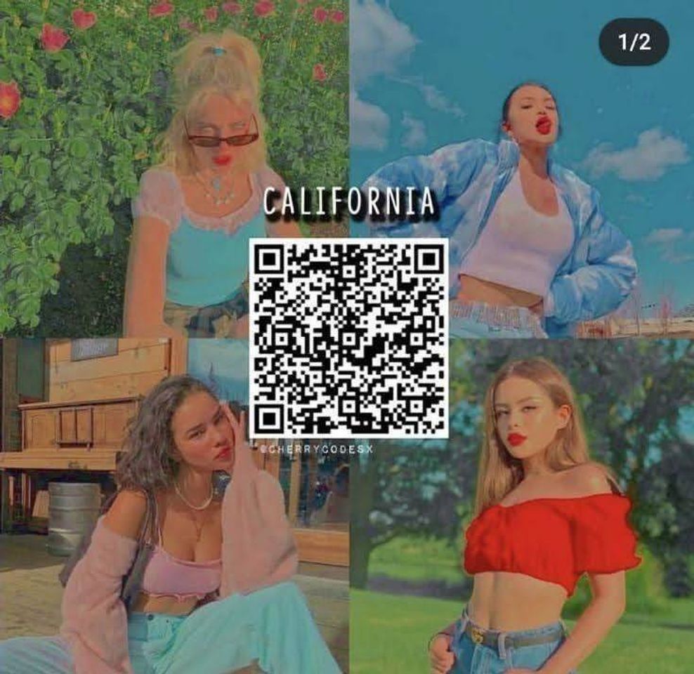 Fashion QRcode pollar