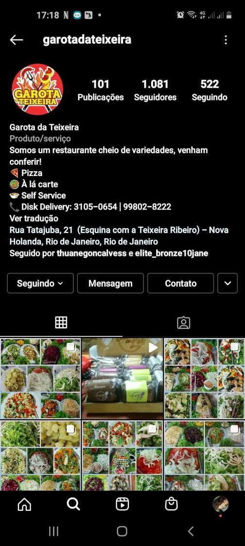 Restaurantes Churrascaria Garota Da Teixeira