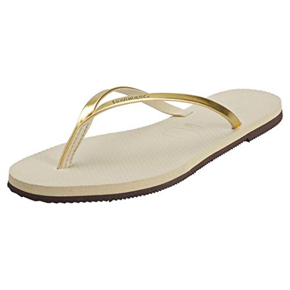 Fashion Havaianas You Metallic, Sandalias para Mujer, Dorado