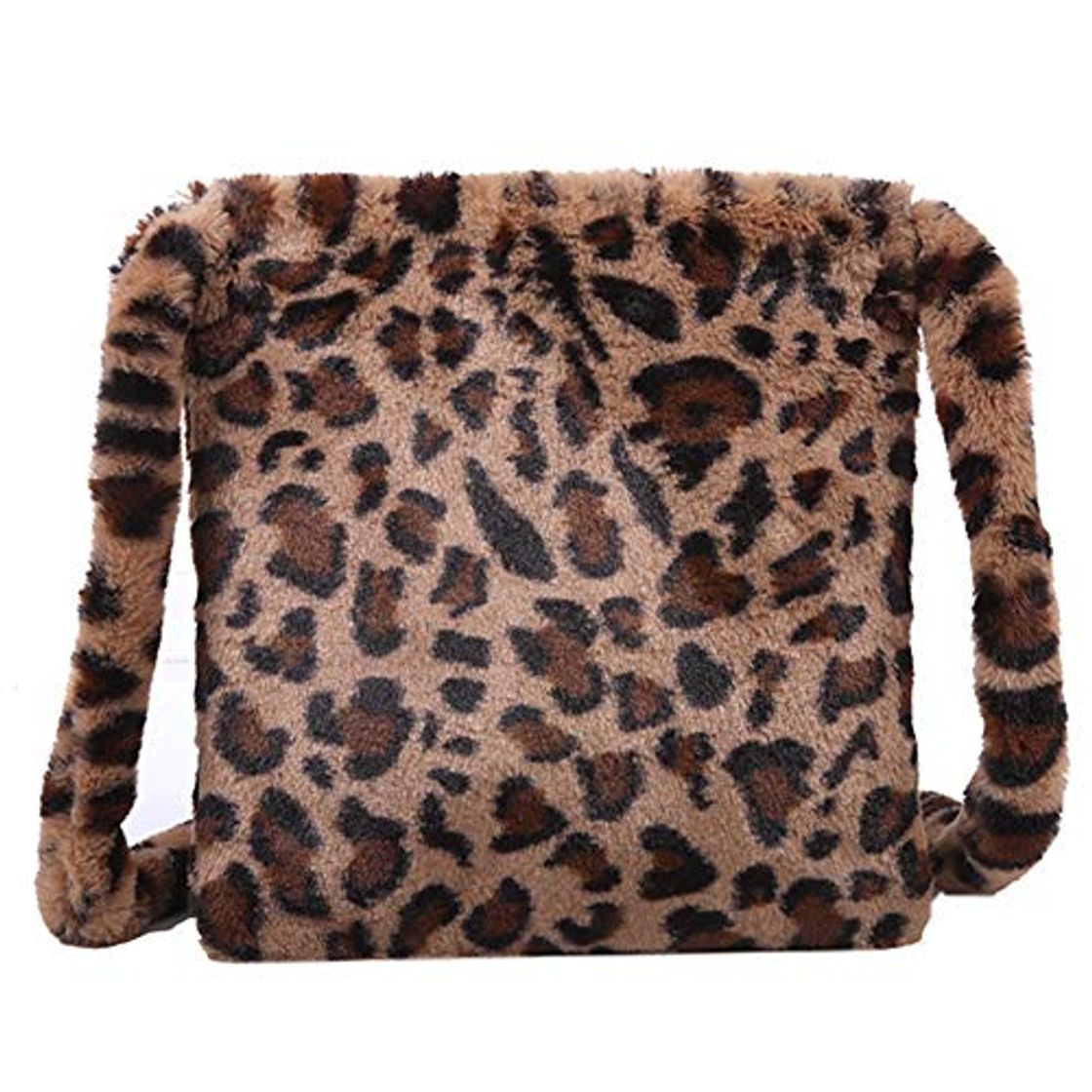 Fashion Bolso de Hombro con Estampado de Leopardo para Mujer Gran Capacidad Bolso