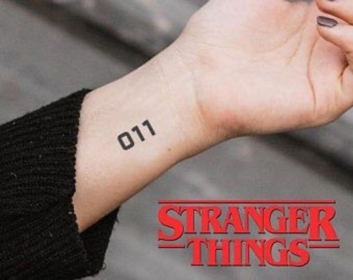 Fashion Tatto de Stranger Things