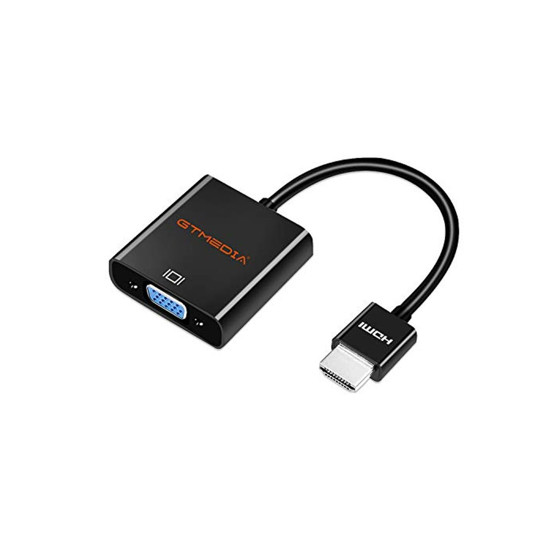 Productos GTMEDIA Convertidor HDMI a VGA con Puerto de Audio