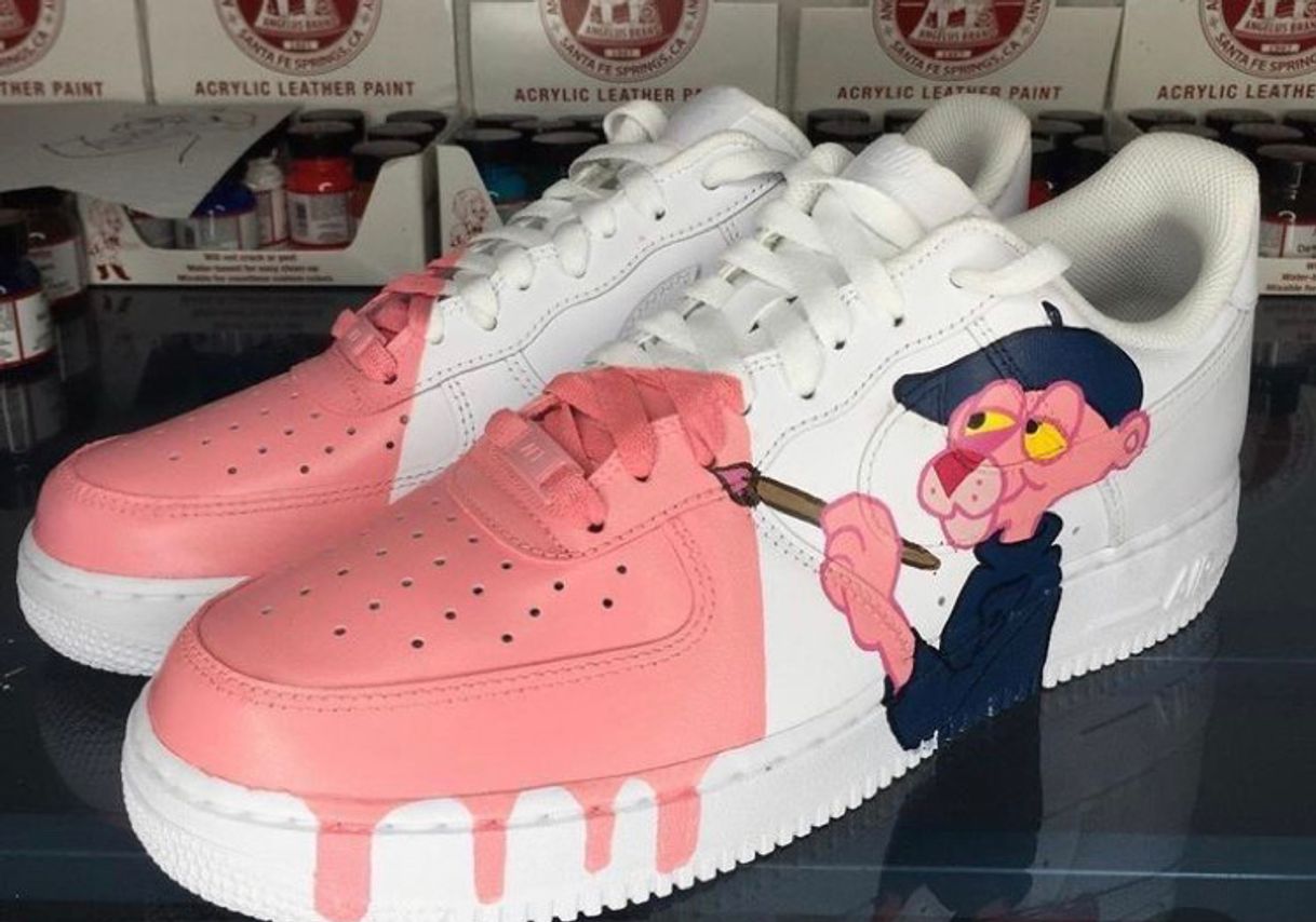 Moda Pink punter Air force 1