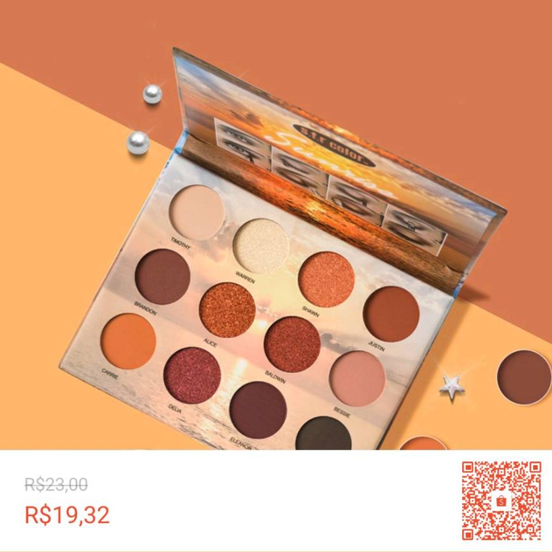 Fashion Paleta 12 cores