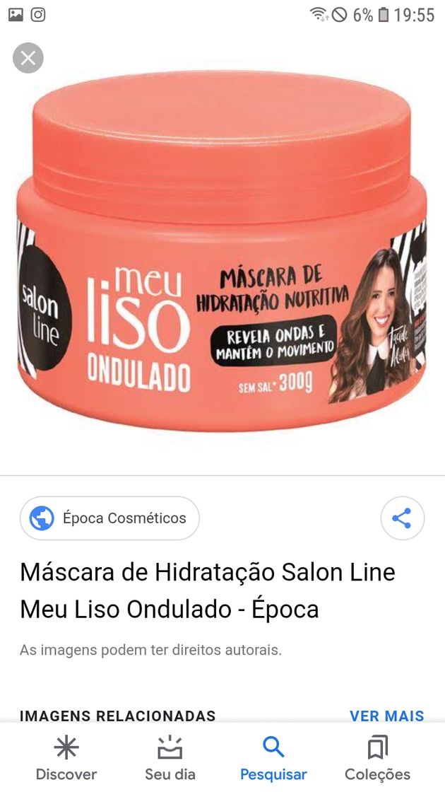Social Mascara de idratação salon line