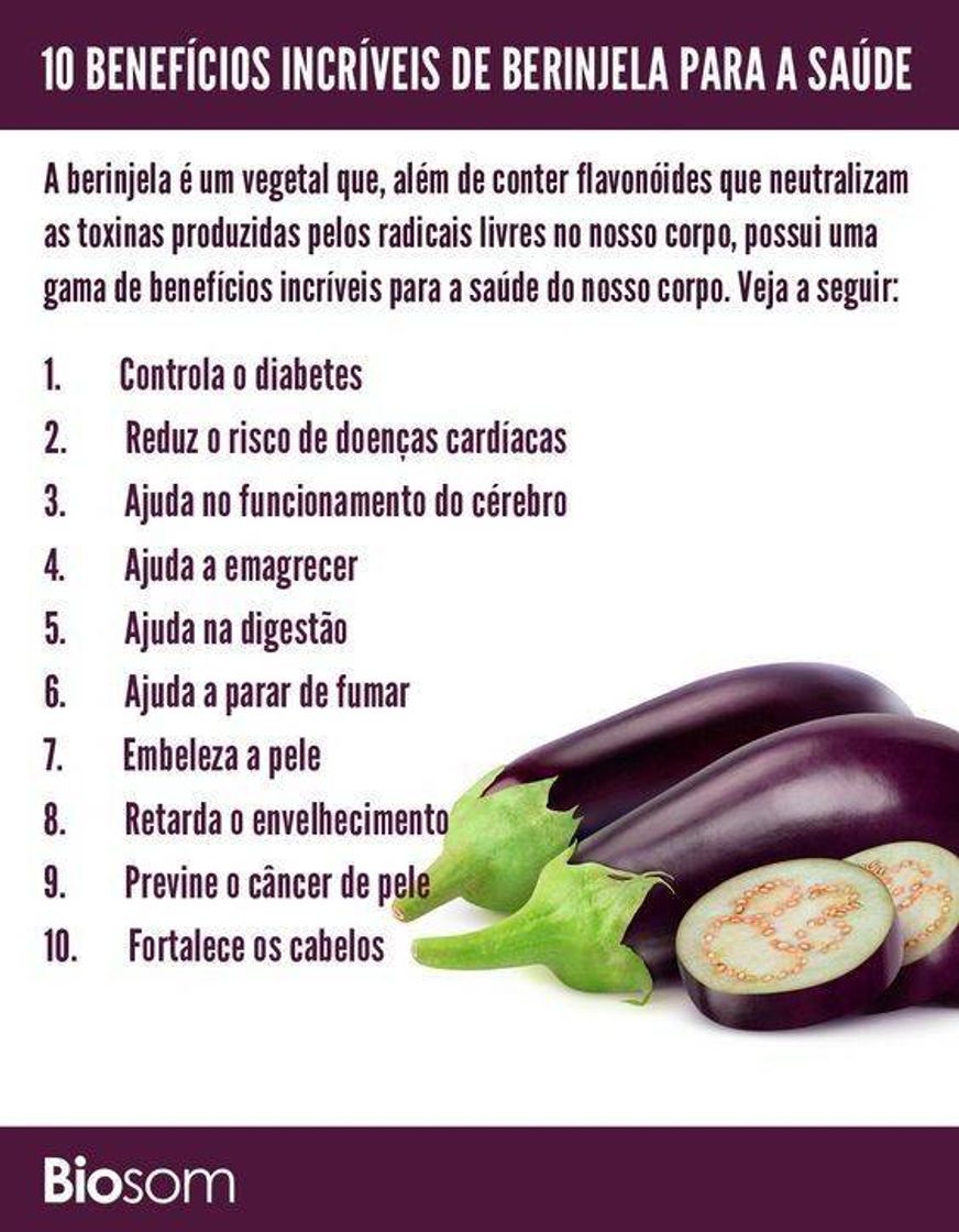 Moda Dicas saudáveis 🍆