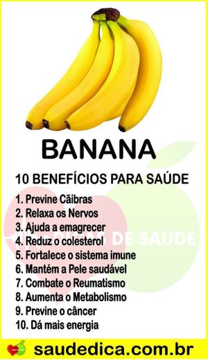 Dicas saudáveis 🍌